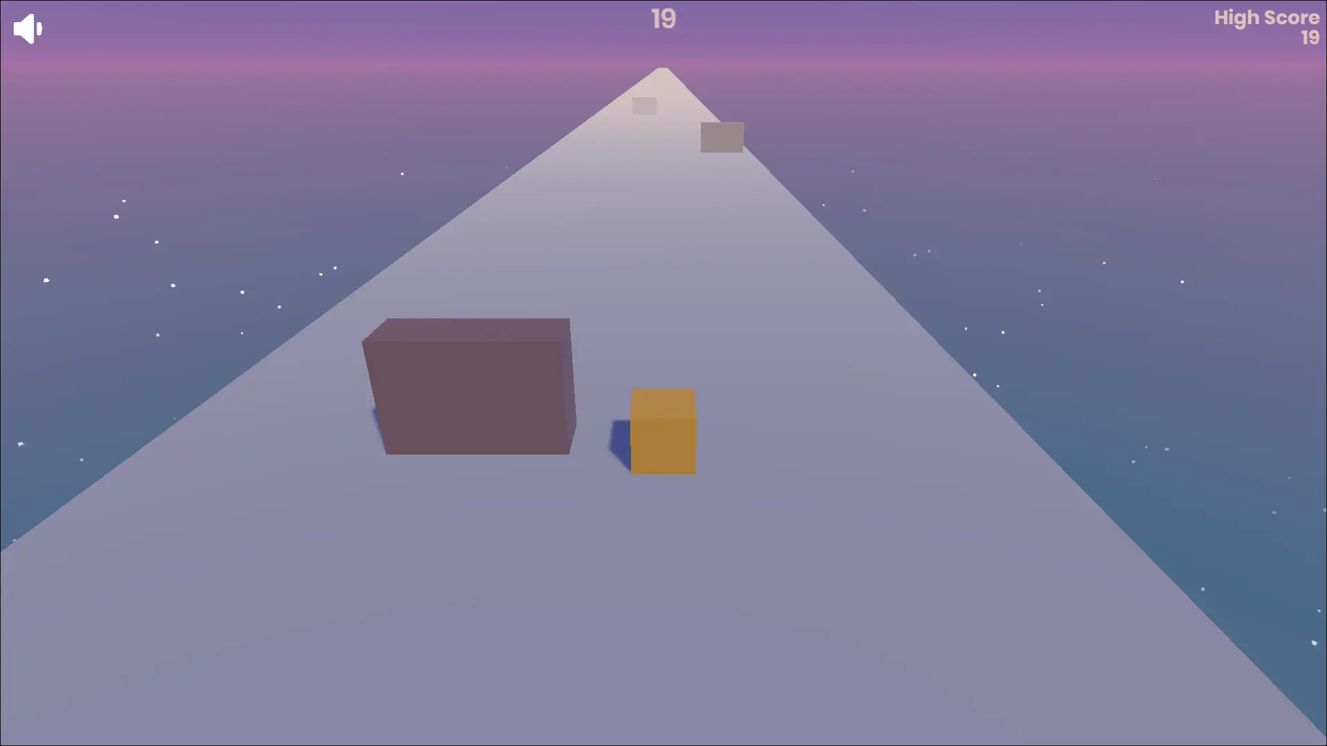 Endless Cube Runner Game